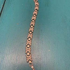 Silver link bracelet